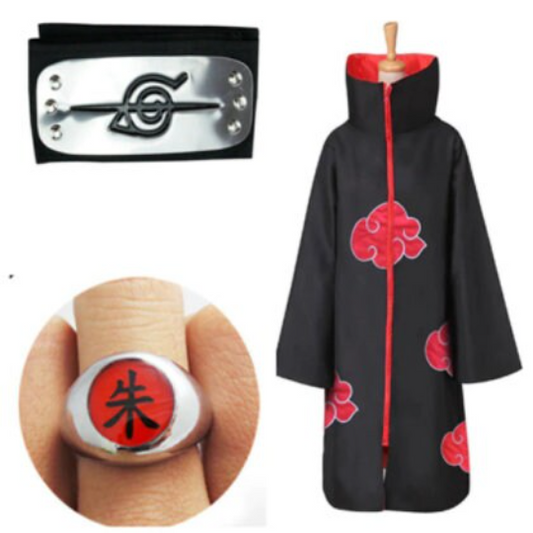 Awesome Akatsuki Cosplay Cape - Sizes For Children and Adults!